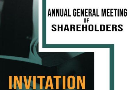 INVITATION TO THE ANNUAL GENERAL MEETING OF SHAREHOLDERS
