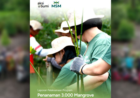 Earth Action - PT. MSDM's 3,000 Mangrove Planting Program